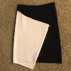 Bebe Asymmetrical Skirt
